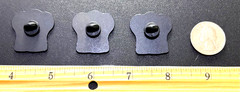 ⭐ LOT OF 3! ⭐ YES CHEF LARGE LAPEL PIN RESTAURANT KITCHEN BOSS COAT APRON PINS