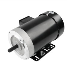 2 HP 1800 RPM General Electric Motor 3 Phase 56C Frame TEFC 230 / 460 Volt New