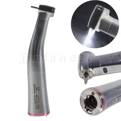 NSK Ti-MAX X95L Style Dent 1:5 LED Fiber Optic Contra Angle Handpiece Red Ring