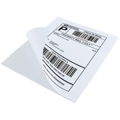100 Full Sheet Shipping Labels 8.5×11 Self Adhesive Blank Paper for Laser/Inkjet