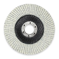 5 Pack – 4.5″ x 7/8″ BHA 60 Grit Stearate Coated Flap Discs for Aluminum T27