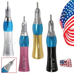 Dental slow low speed Straight Handpiece Nose Cone Fit NSK E-type Motor Colors