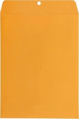 9 x 12-Inch Kraft Envelopes with Gummed Closure – 100-Pack, Perfect for Mailing