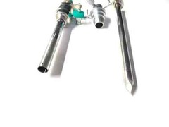 Laparoscopic Hasson Trocar Cannula Pyramid Surgical instruments kit 10mm 90m 2Pc