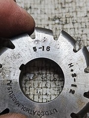 UNION TOOL 2.25″ x 5/16″ x 7/8″ CONVEX 5/16 DIA Side Milling Cutter HSS