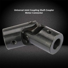 45 Steel Universal Joint Shaft Coupling Motor Connector 1/2 in 1 PCS