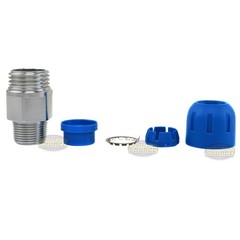 1″ x 3/4″ RapidAir FastPipe MNPT Adapter Compressed Air Piping Piece F2118