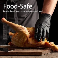 1000 Pcs Clear Vinyl Disposable Gloves Powder Free Food Service Cooking Bulk