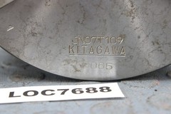 KITAGAWA 7-1/2” 3 JAW MANUAL SCROLL CHUCK A2065 JNO7T109 LOC7688