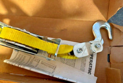 TUF-TUG TT2-4W Web Strap Puller 2 feet 2000 lb. Lift, 4000 lb. Pull 1″ Web USA