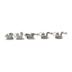 Orthodontic Self Ligating Brackets AO Empower Style Creative Dental Roth MBT 022