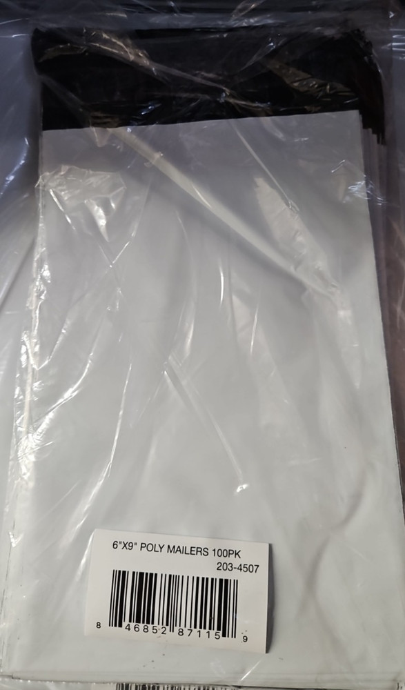 Poly Mailers Shipping Bags Envelopes 6×9 100 count es171