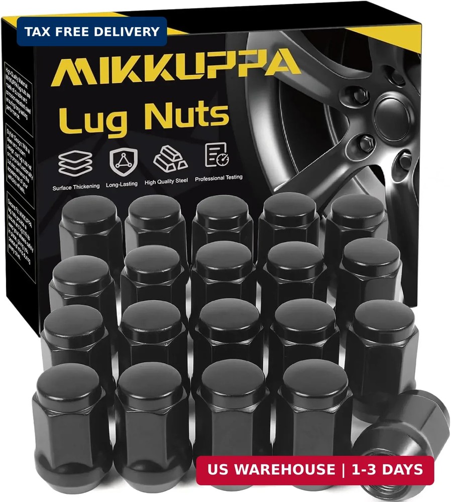 MIKKUPPA 20PCS 1/2-20 Lug Nuts – Replacement for 1991-2018 Ford Explorer, 1990-2