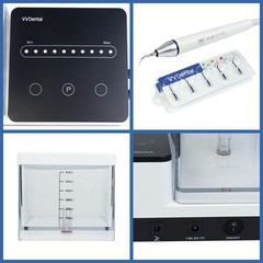 Dental Ultrasonic Piezo Scaler+Bottle LED Handpiece for EMS Cavitron Woodpecker