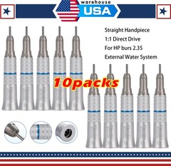 E-type Dental Straight Handpiece Slow Speed Dental Nosecone Handpiece USA-YP