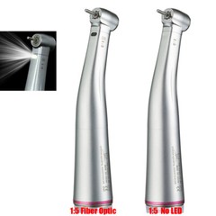 Dental 1:5 Increasing Contra Angle LED Optic Handpiece Fit NSK Electric Motor OR
