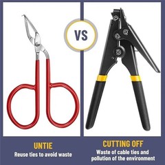 Hot Trend-Cable Tie Opener Zip Tie Cable Tie Remover Tool Stainless Steel Zip Ti