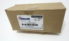 WEILER 10024 1″ .020 Stainless Crimped Wire End Brush BOX OF 10 – Made in USA