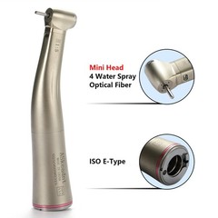 Dental 1:5 LED Fiber Optic Contra Angle Handpiece / 1:5 Cartridge Rotor Canister
