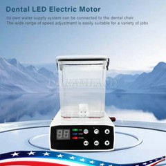 Dental Brushless LED Electric Motor fit 1:1 /1:5 /16:1 For Lab Practice