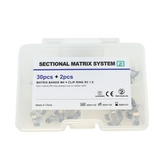 Dental Sectional Matrix System Bands Retaining Rings Wedges Forceps Palodent V3