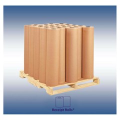 Void Fill 24″ x 1200′ 30# Brown Kraft Paper Roll for Shipping Wrapping Packing