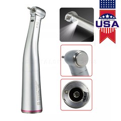 Dental 1:5 Increasing LED Fiber Optic Contra Angle Red Ring For NSK Ti Max Z95L