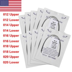 Dental Super Elastic Niti Round Arch Wires Arch Wire for Bracket Braces USA