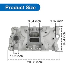 2701 Performer EPS Intake Manifold for 1955-1986 Chevy Small Block 262-400