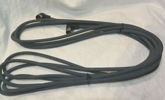 2 -13 PIN Bent Locking Male Connectors15FT 5M Cable SDN Small Diameter Neoprene