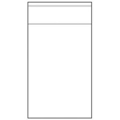 100 ~ 1,000 Ultra Clear OPP 10″ x 13″ Self Adhesive Plastic Bags