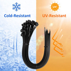 Large Zip Ties 36 Inch (50 Pack), Long Zip Ties Heavy Duty with 250 Lb Tensile S