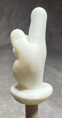 Custom 3D Printed Cartoon Hand Pointer Stick for Influencers Content Creators