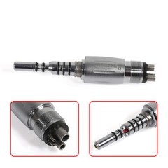 Dental LED Quick Coupler 4/6 Hole fit Kavo Multiflex LUX Fiber Optic Handpiece