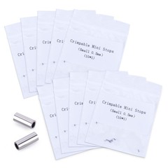 10pcs/Pack Orthodontic Dental Crimpable Hooks Crimpable Mini Stops 0.5mm & 0.8mm