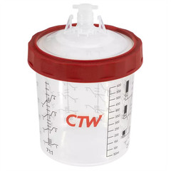 CTW International CS-180 180ml/6oz Premium Disposable Spray Cup Paint System 19