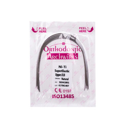 10Pk Dental Ortho Super Elastic Niti Arch Wires Round Upper/Lower Brace Archwire