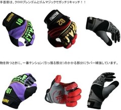 A.T.FIELD Evangelion Collaboration Mechanic Gloves M EMG-01 First Model Purple