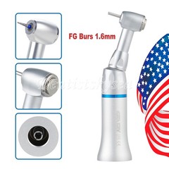 NSK Style Dental Slow/Low Speed Push Contra Angle Handpiece Fit FG 1.6mm Burs
