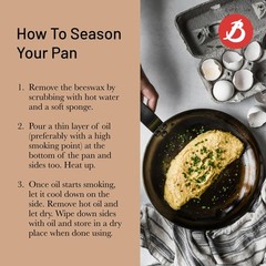 De Buyer Mineral B Carbon Steel Country Fry Pan – 12.5 Diameter 8.9 Cooking
