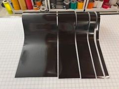 Black Reflective Tape 3M 680 Type 1 Scotchlite ELG Reflect White 1″ 2″ 4″ 6″ 12″