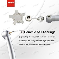 US BEING Dental Handpiece High Speed Turbine For KaVo MULTIflex Coupler 4 Hole