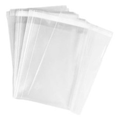 7″ x 8 1/2″ Cello Style Poly Plastic Bags Clear Self Seal 1.2 Mil 7 x 8.5 – 1000