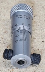 Starrett No. 124MDZ solid-rod inside micrometer set – 50mm to 800mm range USA