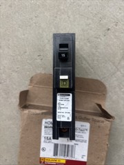NEW SQUARE D HOMELINE HOM115PCAFI HOM115PCAFIC 15A PLUG ON NEUTRAL AFCI No Box