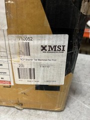 1 Box of 200 – MSI Products RCP 1/2″ Strainer Tees A9901110052