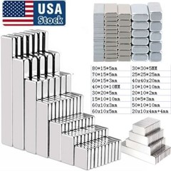 Big Block Square Magnets Super Strong Neodymium Large Magnet Rare Earth Magnet