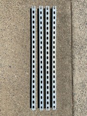1 5/8″ x 1 5/8″ x 41.5″ Unistrut Zinc Coated Slotted