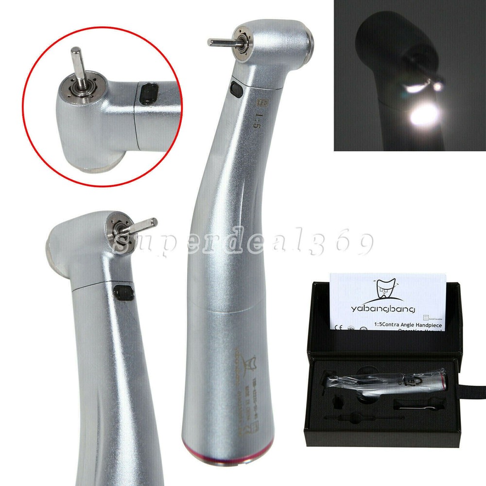Dental High Speed E-generator LED Handpiece Turbine 4H /1:5 Increasing for NSK S