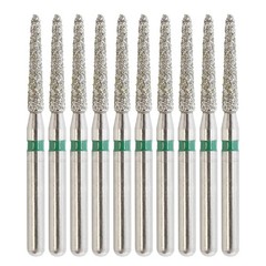 Multi-Use Dental Diamonds Modified Chamfer Burs FG Coarse CF-14C 878K/014C Green